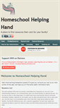 Mobile Screenshot of homeschoolhelpinghand.com